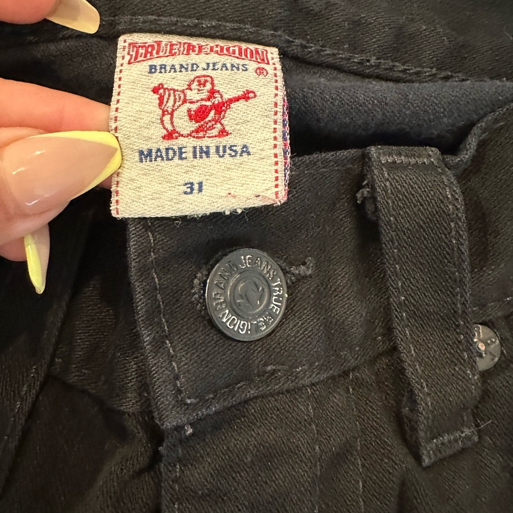 True Religion mens straight leg jeans